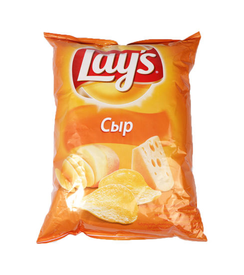 Изображение 3661 Чипсы сыр Чеддер Lays 80г
