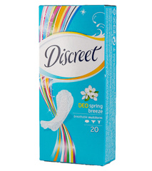 Изображение 9634 Прокладки еж. Discreet DEO spring breeze 20 шт