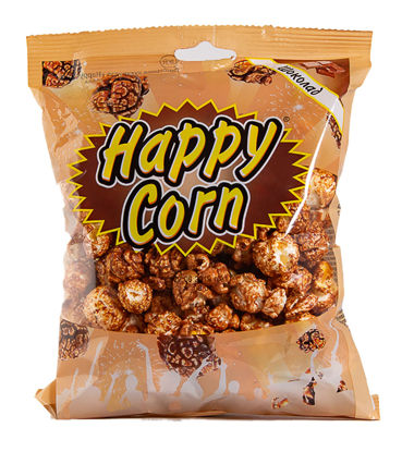Изображение 0823 Попкорн 80 гр  Шоколад ТМ Happy Corn ПАКЕТ