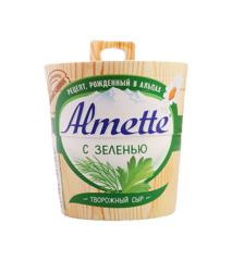 Изображение 0680 Сыр Альметте с зеленью 60% 150гр*8 Хохланд