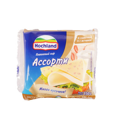Изображение Сыр тост Хохланд ассорти 48% 150гр*32