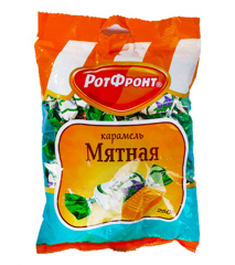 Изображение 1581 Конфеты карамель Мятная улуч 250г Рот Фронт