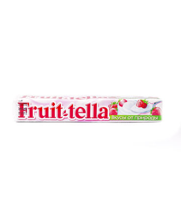 Изображение 6686 Жевательные конфеты Клубничный йогурт Fruit&Tella 41г