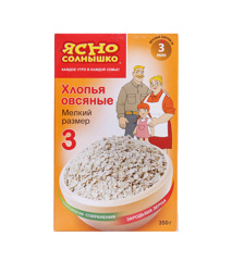 Изображение 1050 Хлопья Овсяные №3 ЯС 350г