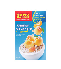 Изображение 0333 Хлопья Овсяные с Курагой ЯС 300г