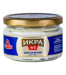 Изображение 4132 Икра мойвы №1 классическая СБ 180г с/б