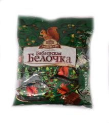 Изображение 5047 Конфеты шок Бабаевская Белочка 200г Бабаевские