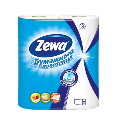 Изображение 4302 Бумажные полотенца Zewa 2шт
