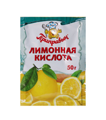 Изображение 4306 Лимонная кислота 50гр ТМ "Приправыч"