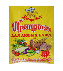Изображение 2098 Приправа Универс. "Для Любых блюд" 75гр ТМ "Приправыч"