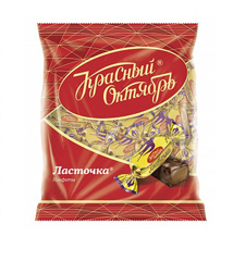 Изображение 0904 Конфеты шок Ласточка улуч 250г Красный Октябрь