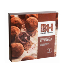 Изображение 6128 Пирожные Baker House Птифур трюфель 225г