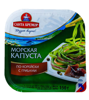Изображение 0330 Морская капуста СБ с грибами 150 гр