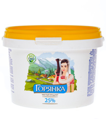 Изображение 5180 МСП ГОРЯНКА 25% 700 ГР ПО ТЕХ.СМЕТАНЫ ВЕДРО