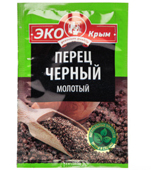 Изображение 3776 Перец черный молотый "ЭКОКрым" 10г