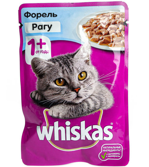 Whiskas рагу с форелью