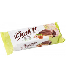 Изображение 3189 Тарталетки Bonjour  с орехов. пастой в глаз. 200г Конти