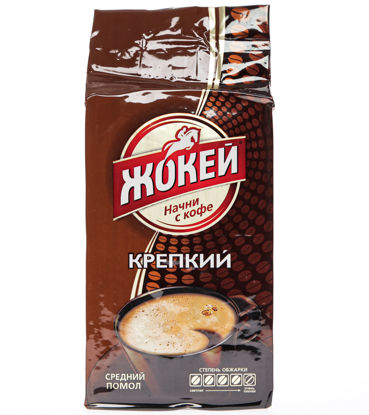 Изображение 5083 Кофе молотый ЖОКЕЙ Крепкий 225г
