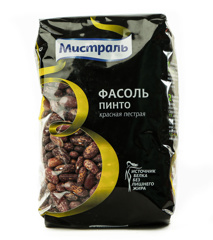 Изображение 0601 Фасоль МИСТРАЛЬ красная пестрая Пинто 450г (шт.)