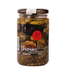 Изображение 1639 Огурчики корнишоны маринованные "Кубаночка" с/б 360г