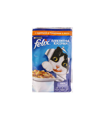 Изображение 1688 FELIX AGAIL ГвЖ Курица и томат 24x85g, 720дней
