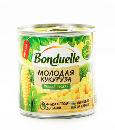 Изображение 3330 Молодая кукуруза Bonduelle 212мл MAIS SWEET JEUNE