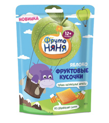 Изображение 8608 Фруктовые кусочки из яблок ФН 53г м/у