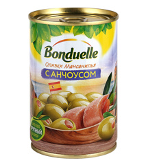 Изображение 7467 Оливки фаршированные анчоусом Bonduelle 314мл