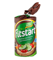 Изображение 7556 Хлебцы FITSTART гречневые Гречневый микс 90г