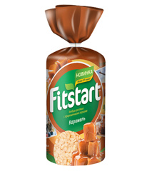 Изображение 7549 Хлебцы FITSTART рисовые Карамель 100г