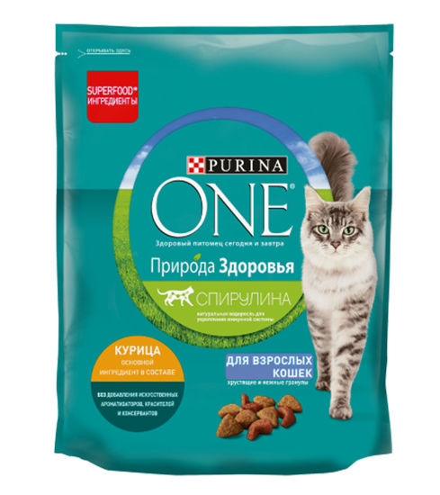 Изображение 6764 ONE DUAL NATURE Adult Chicken 10x180g RU