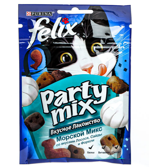 Изображение 1064 FELIX PARTY MIX Морской Микс 15x20г 540 дней (шт.)