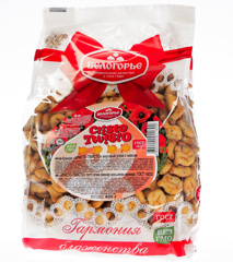 Изображение 1892 Крекер Кристо-Твисто Вкусный улов с маком Белгорье 400г м/у