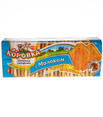 Изображение 4370 Печенье сахарное Коровка с молоком РФ 375г