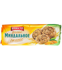 Изображение 4170 Печенье КУХМАСТЕР "Миндальное овсяное" 270г