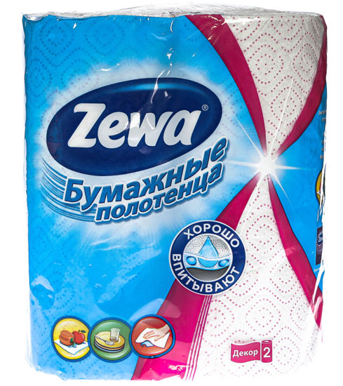 Бумажные полотенца Zewa Premium Decor 1х4рул. купить в ГИППО