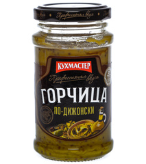 Изображение 2206 КУХМАСТЕР Горчица столовая "По-Дижонски" 190г