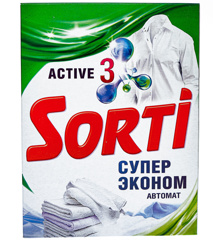Изображение 9376 Стир.порошок SORTI Автомат Cупер эконом 350г