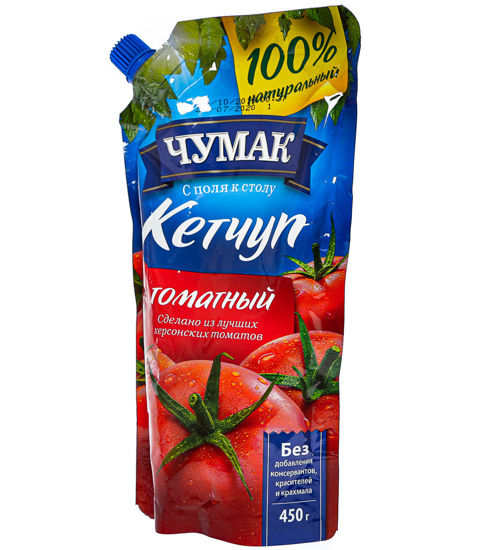 Изображение 7936 Чумак Кетчуп д/п 450г Томатный