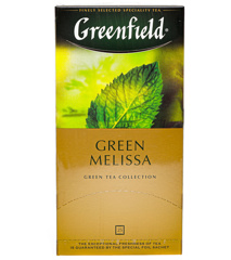Изображение 4353 Чай зел. Гринфилд Green Melissa 25 пак