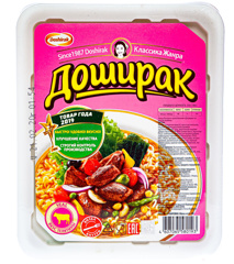 Изображение 0193 Лапша б/п Телятина Доширак 90г лоток