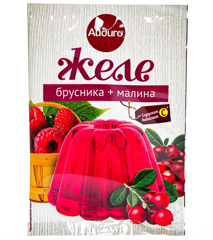 Изображение Желе брусника+малина 50 г. Айдиго 8/35