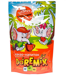 Изображение 0402 Какао DoReMix 200г ZIP-пакет