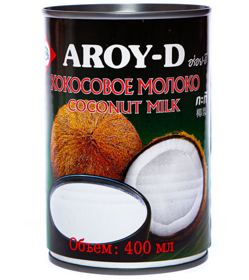 Изображение 1711 Молоко кокосовое 60% ж/б 400мл, Aroy-D