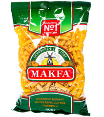 Изображение 9861 Макароны Макфа Рожки 400г