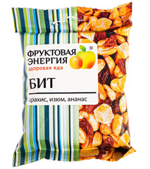 Изображение 2834 Смесь фруктово-ореховая "БИТ" 55г*24