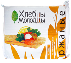Изображение 0621 Хлебцы МОЛОДЦЫ цельнозерновые 110г. РЖАНЫЕ