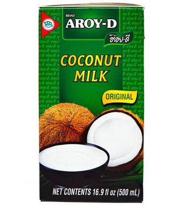 Изображение 1385 Молоко кокосовое 60% тетра пак 500мл, Aroy-D