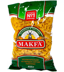 Изображение 7058 Макароны Макфа ПЕТУШИНЫЕ ГРЕБЕШКИ 400г