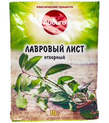Изображение "Лавровый лист ""отборный"" 10г Айдиго 1/50"